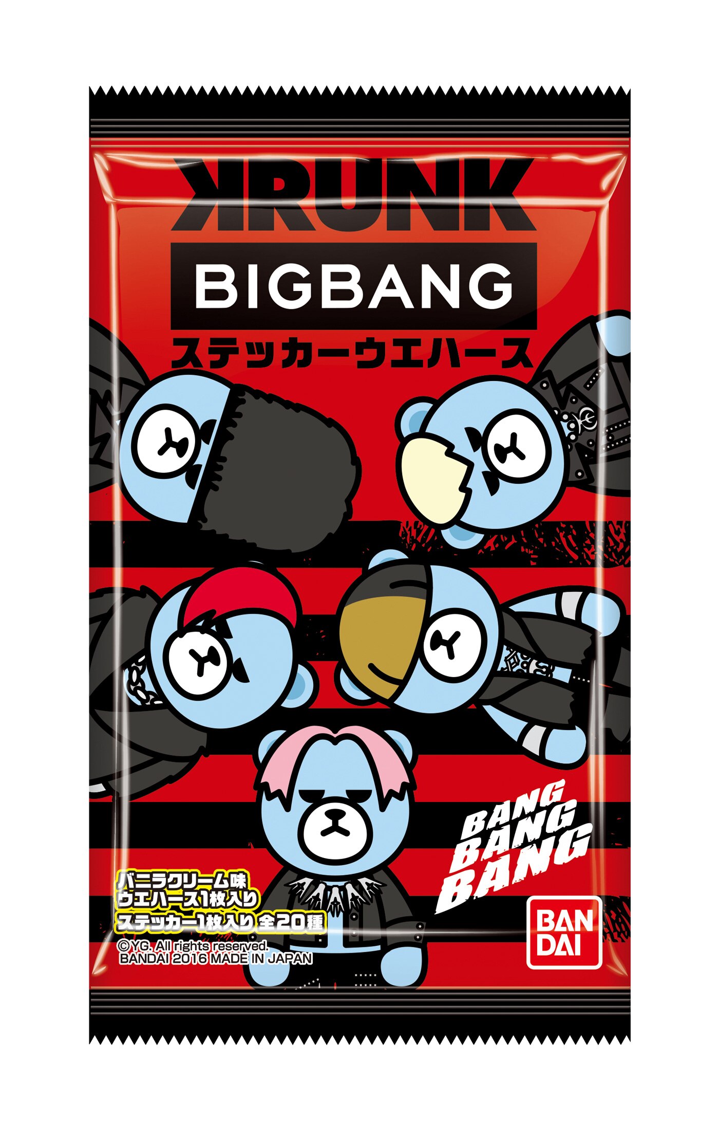 Krunk Bigbang お菓子