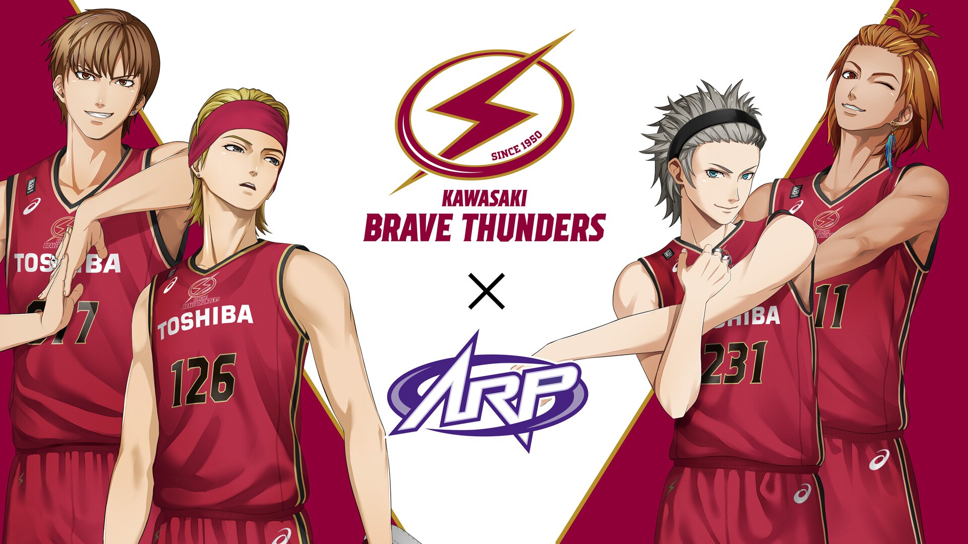 Arダンス ボーカルグループ Arp とbリーグ 川崎ブレイブサンダース がコラボ決定 News Arp Official Website