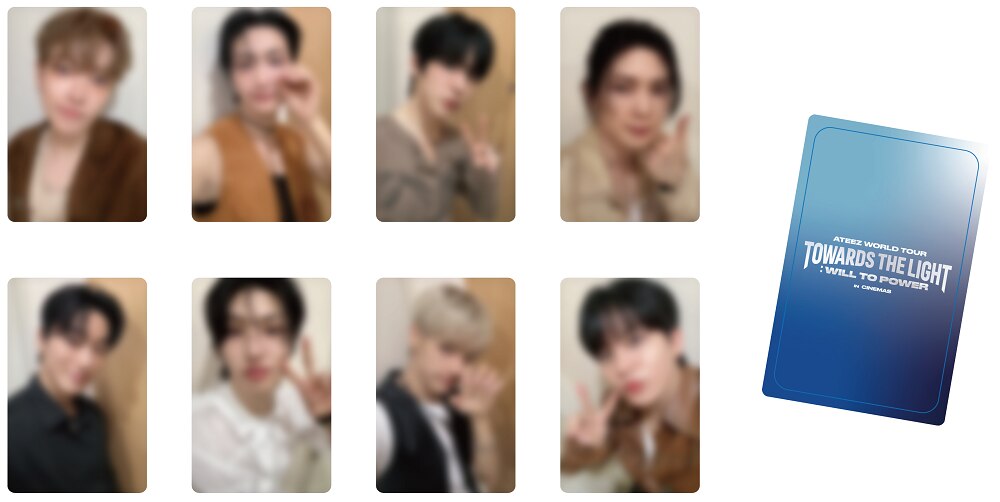 ATEEZ ポップアップ 直筆サイン 来場者特典の3週・週替わり配布が決定！その中に、日本限定の