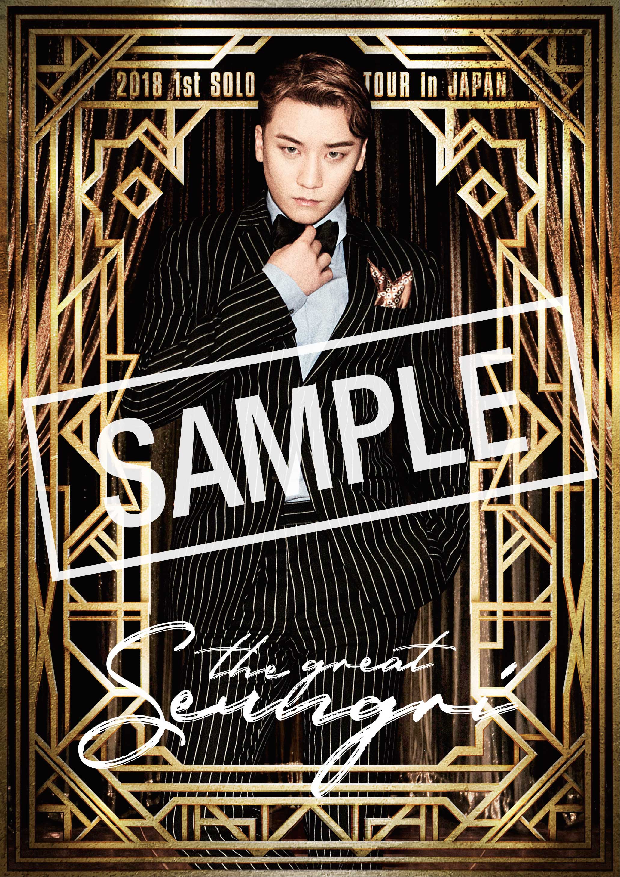 V.I LIVE DVD & Blu-ray「SEUNGRI 2018 1st SOLO TOUR [THE GREAT 