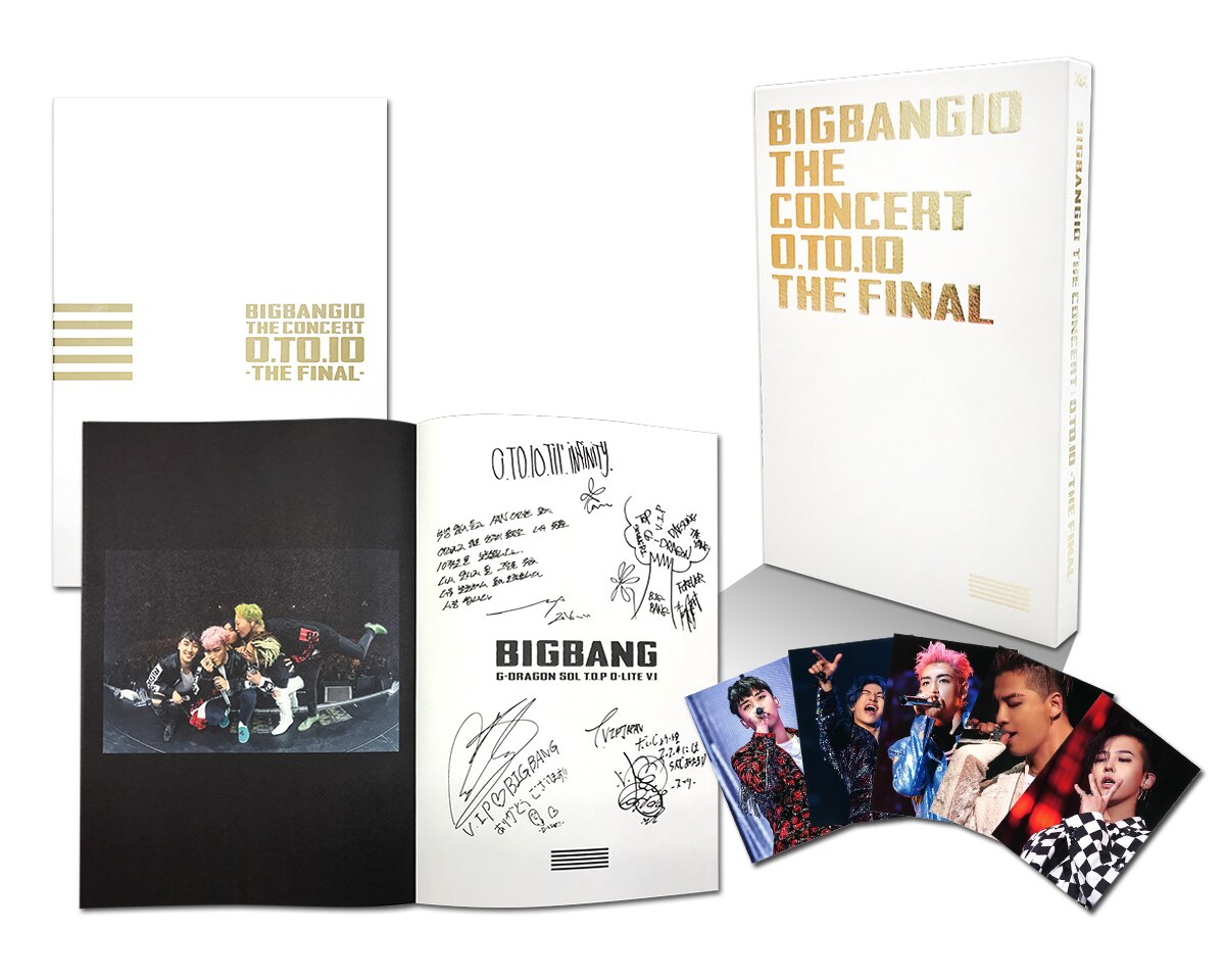 LIVE DVD和Blu-ray『BIGBANG 10 CONCERT：0.TO.10 -THE FINAL-』