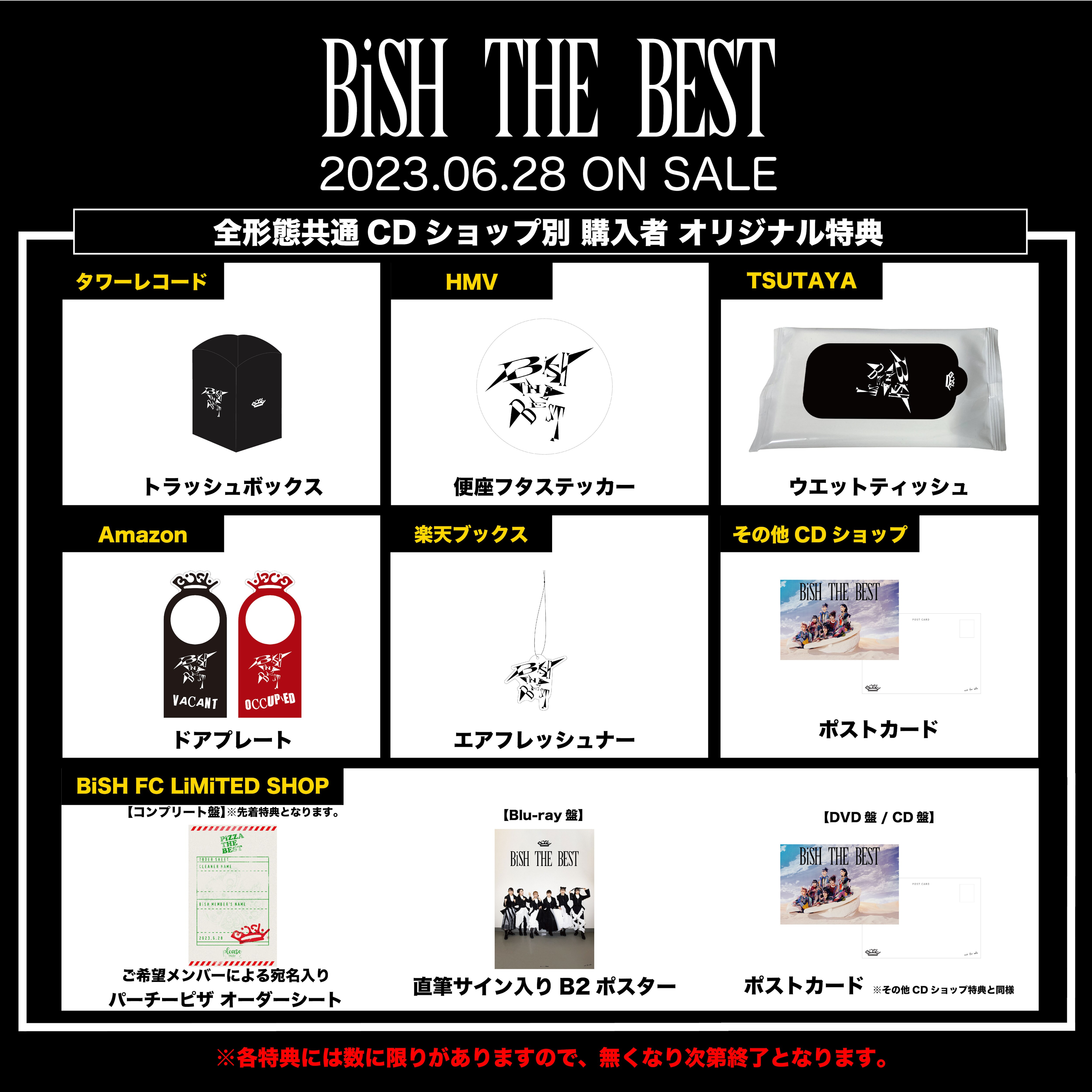 BiSH THE BEST【DVD盤 2CD+1DVD】