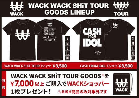 福袋 THiS iS Tシャツ BiSH WACK Tシャツ/カットソー(半袖/袖なし)