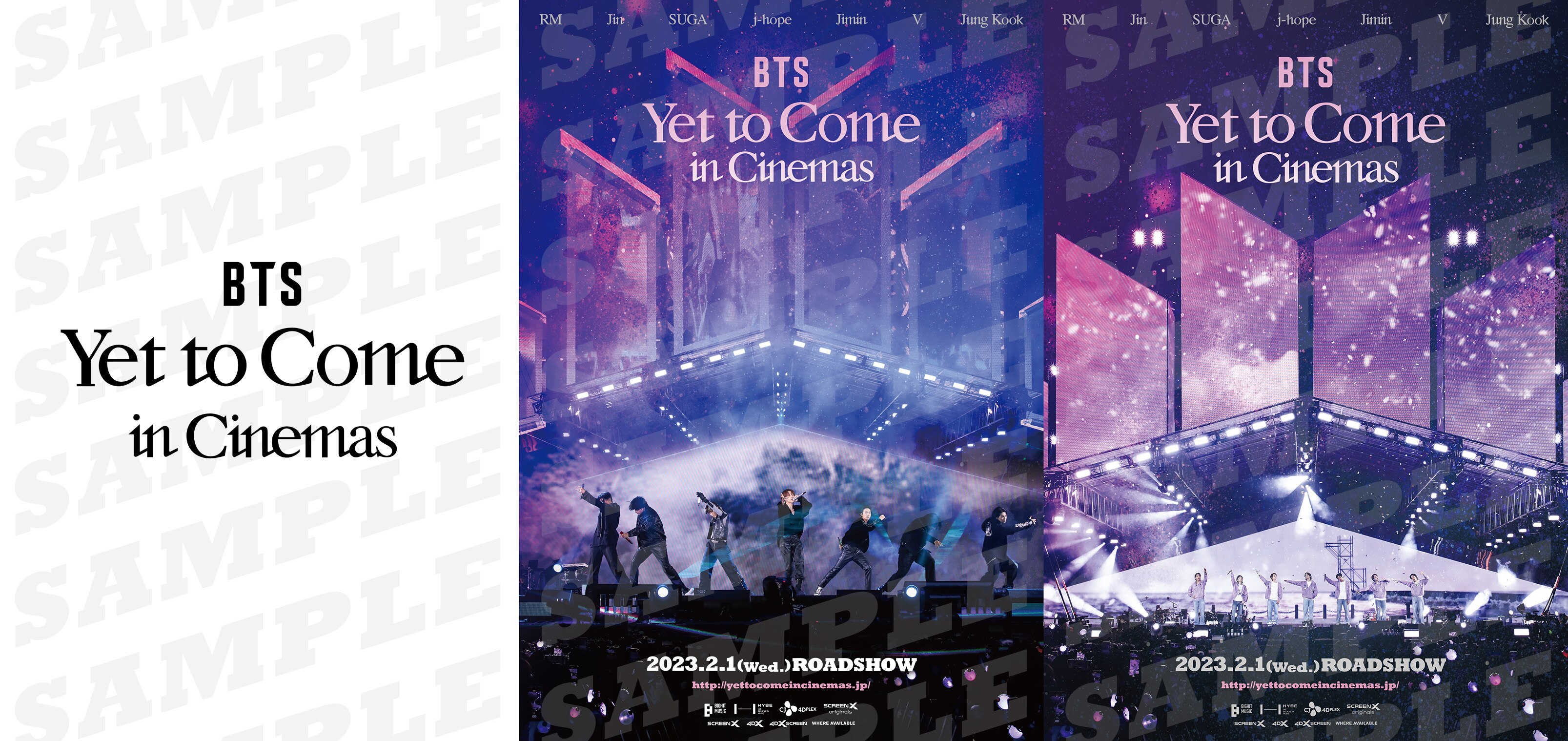 NEWS｜BTS「Yet to Come in Cinemas」2月1日（水）全世界公開決定！