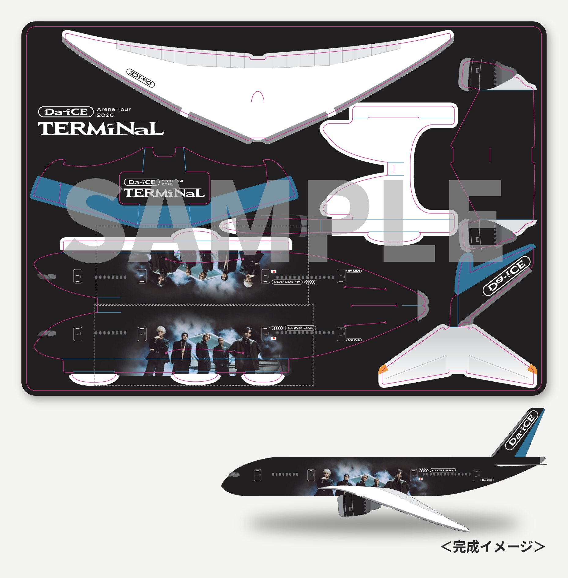 2026年11月4日(水)、LIVE DVD/Blu-ray『Da-iCE ARENA TOUR 2026