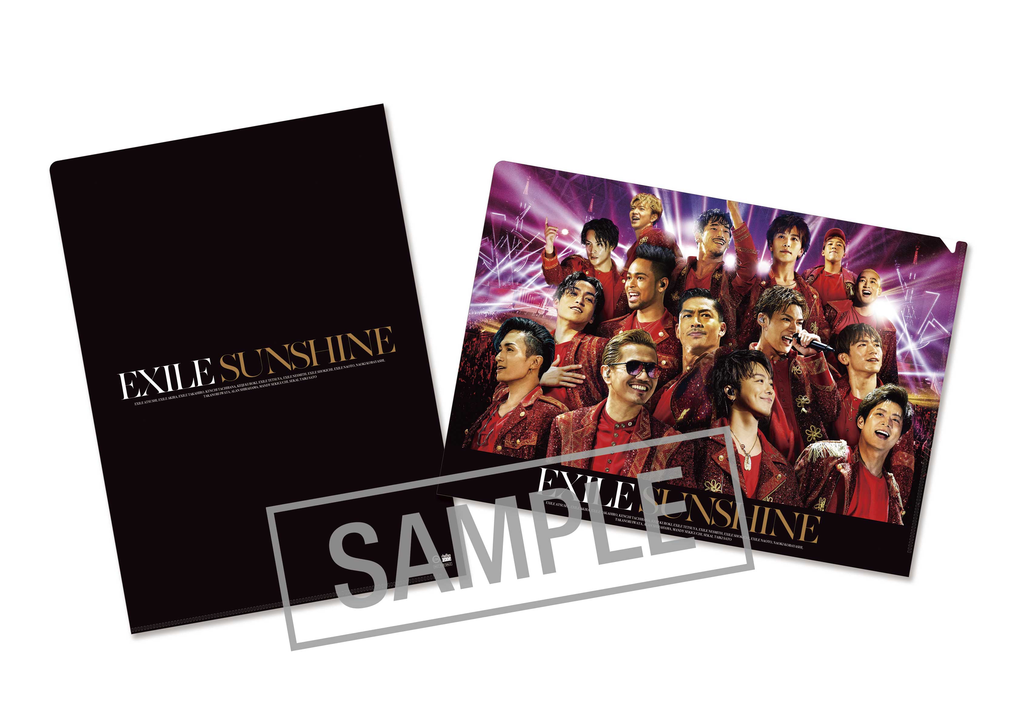 NEWS[EXILEニュー・シングル『SUNSHINE』発売記念♪全国CD SHOP先着特典デザイン公開!!]| EXILE
