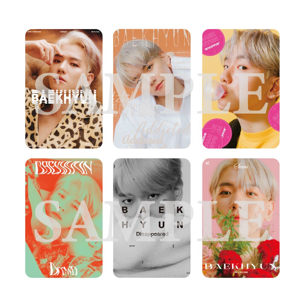 SuperM ベッキョン 1st Album Baekhyun CD EXO Mini Photocard 