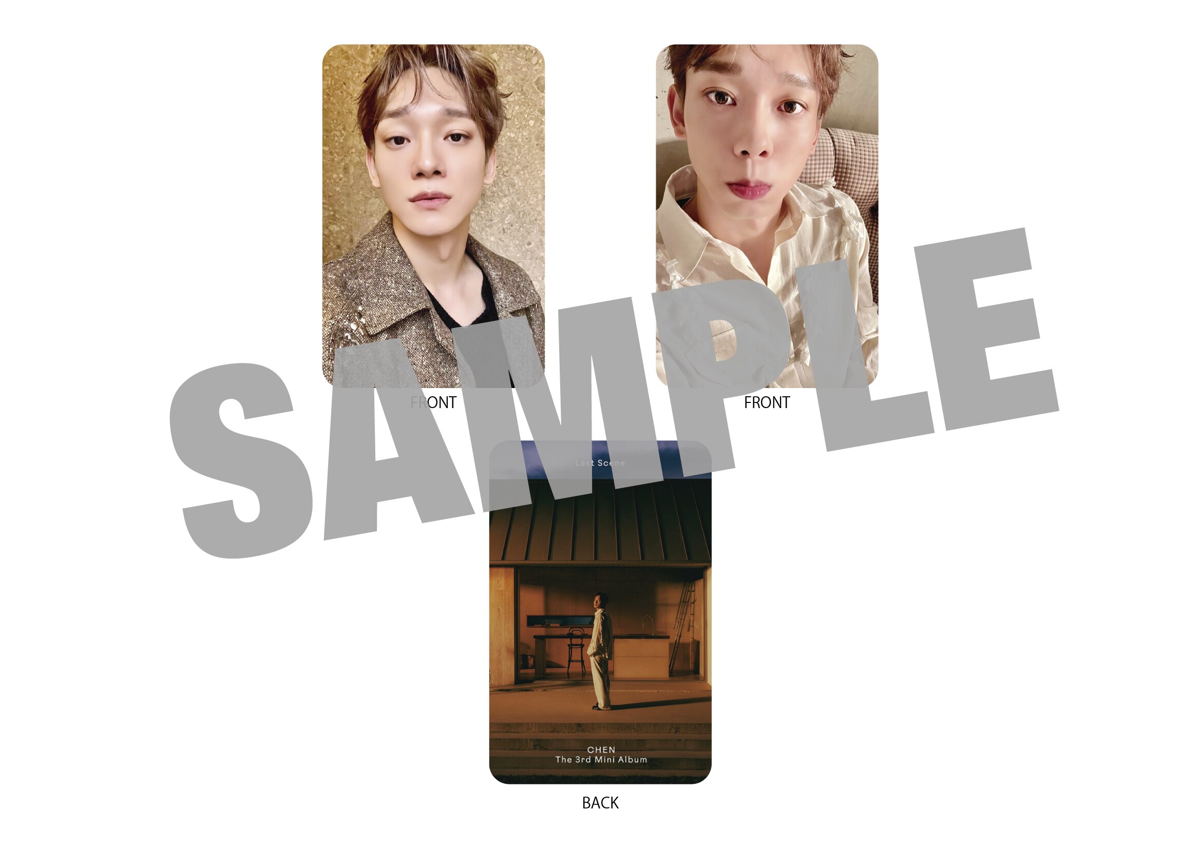 CHEN The 3rd Mini Album『Last Scene』EXO-L-JAPAN OFFICIAL SHOP＆mu