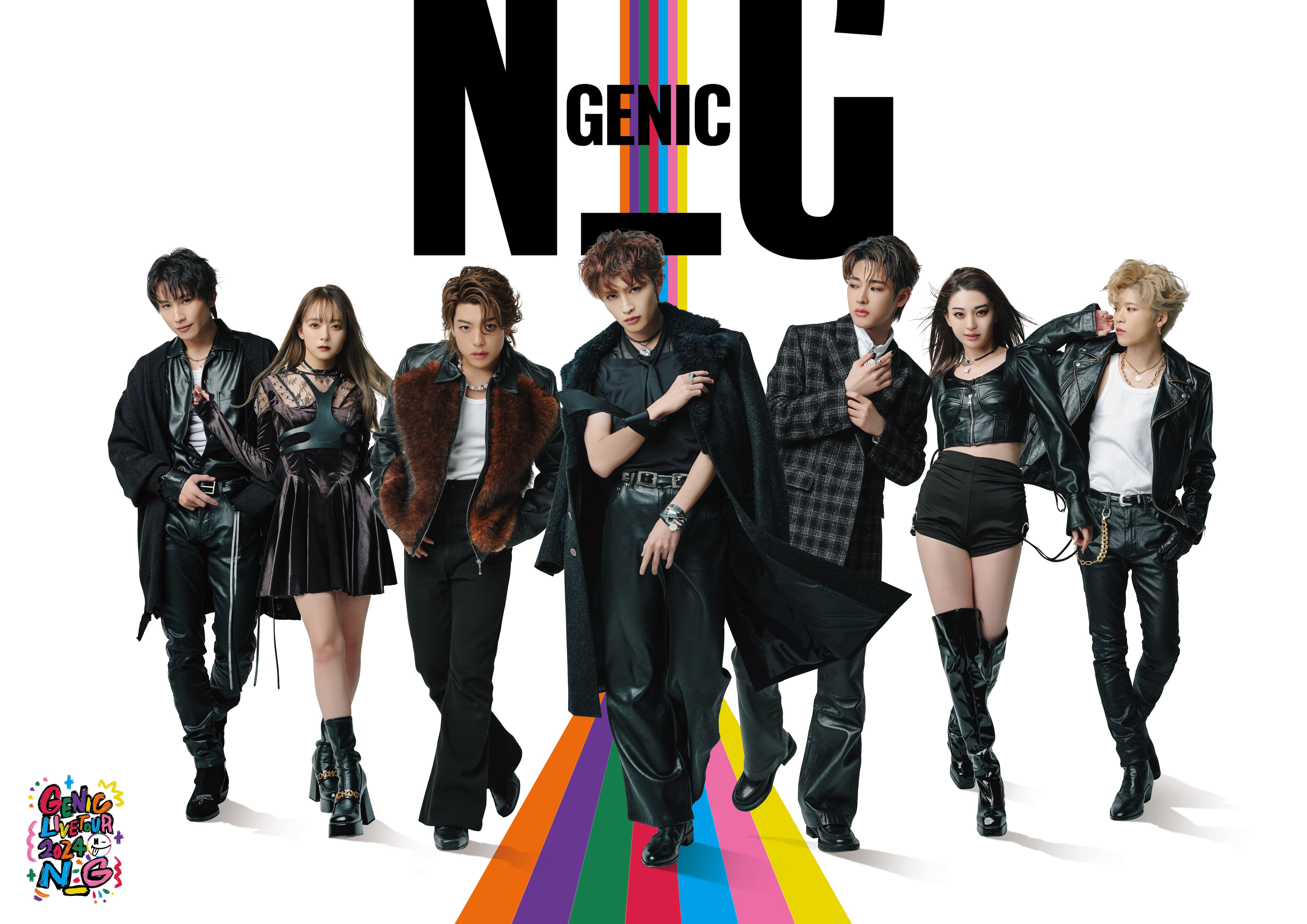 グッズ情報】GENIC LIVE TOUR 2024 N_Gグッズ解禁！ - GOODS | 男女7