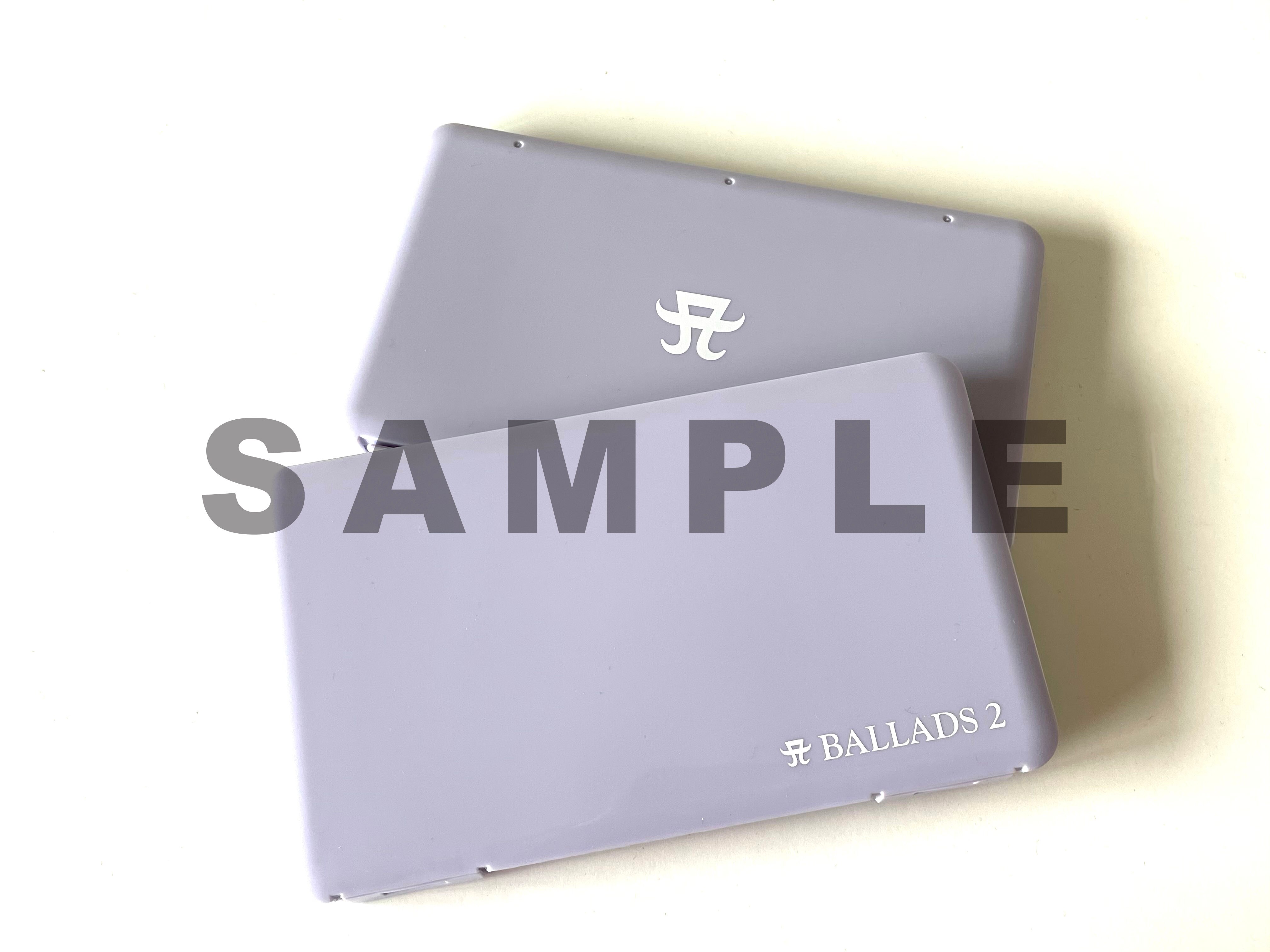 A BALLADS 2』TeamAyu / mu-mo盤のBOX展開図、Tシャツ画像 & 各CD 