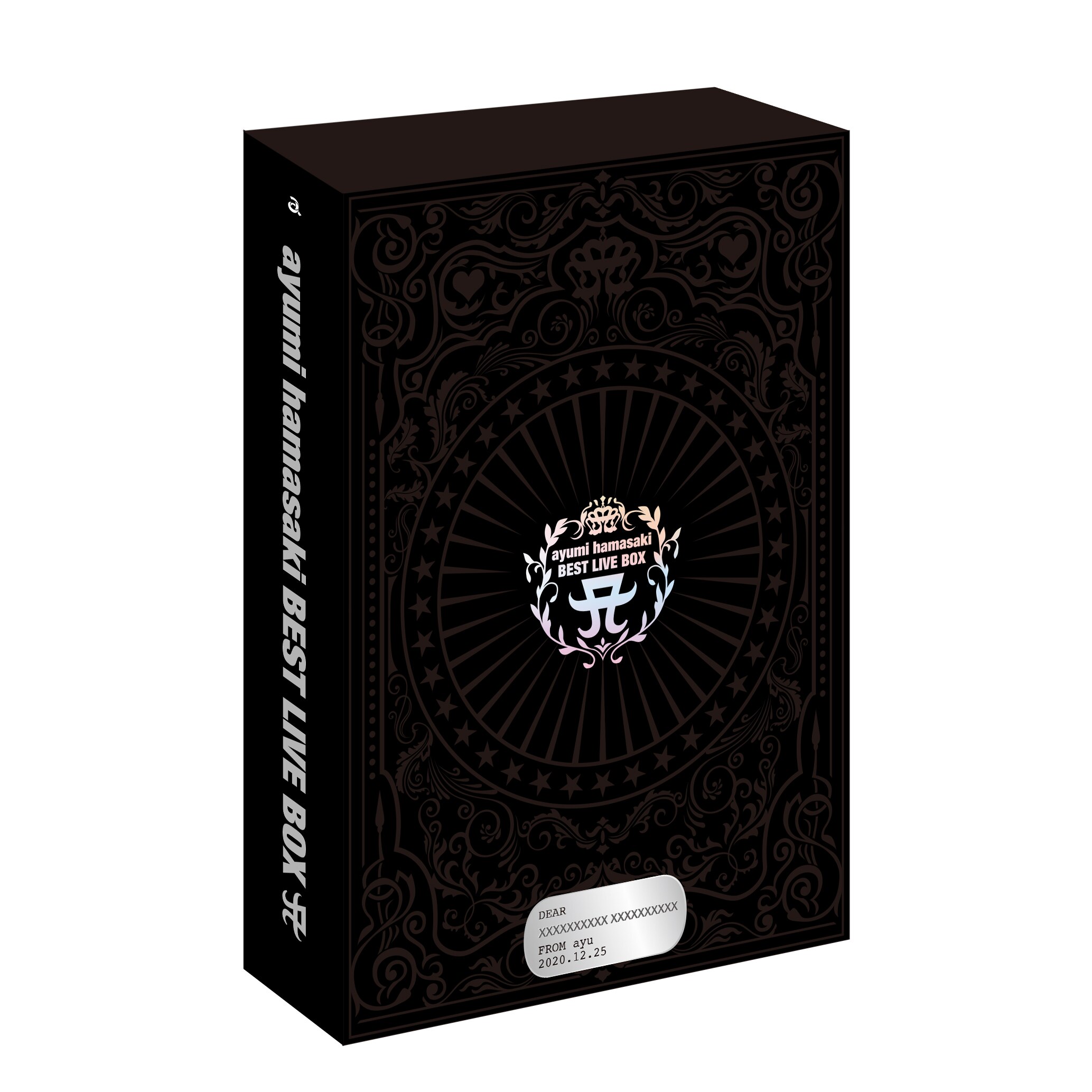 12月25日発売「ayumi hamasaki BEST LIVE BOX A」BOXイメージ解禁 ...