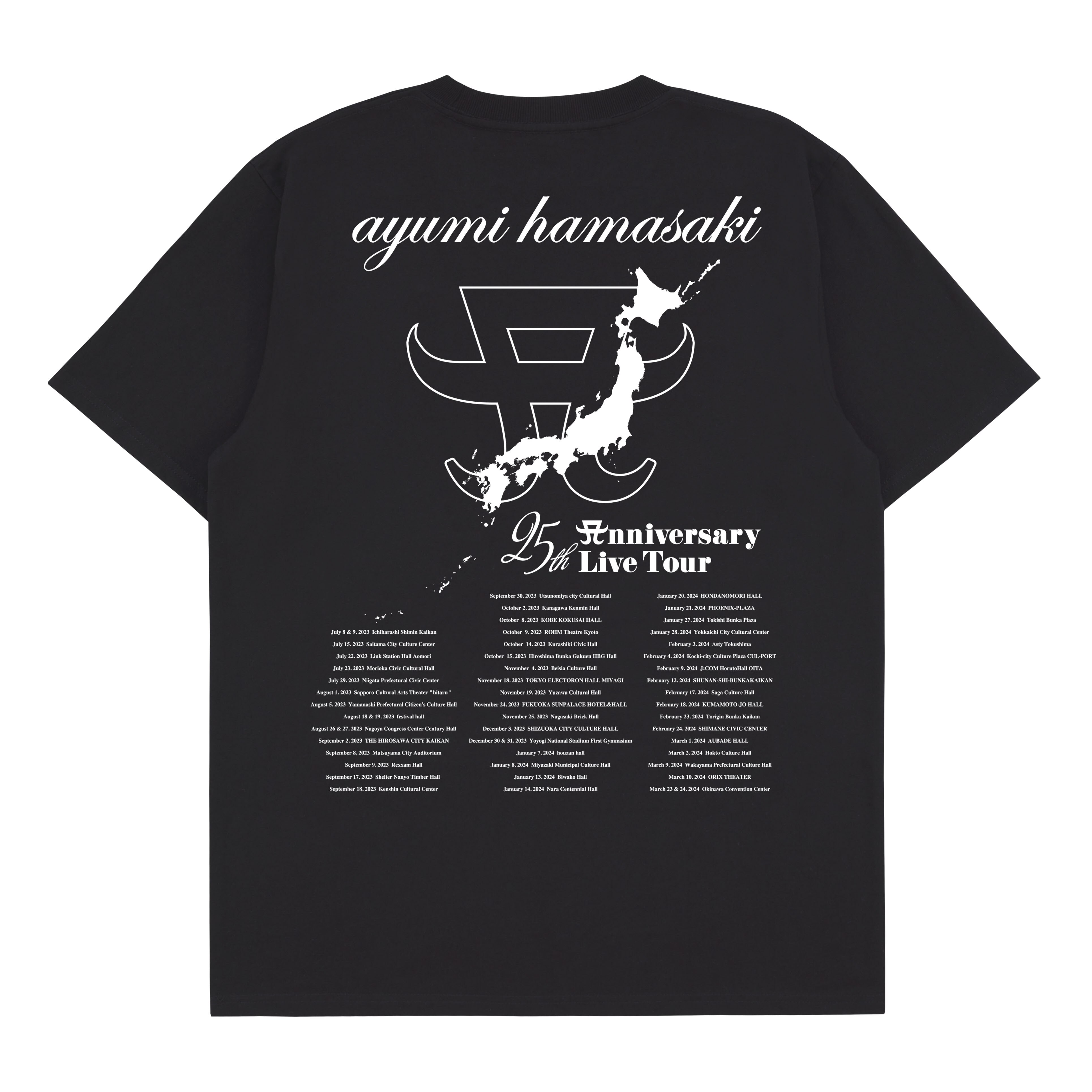 ayumi hamasaki 25th Anniversary Live Tour」オフィシャルグッズ第二 