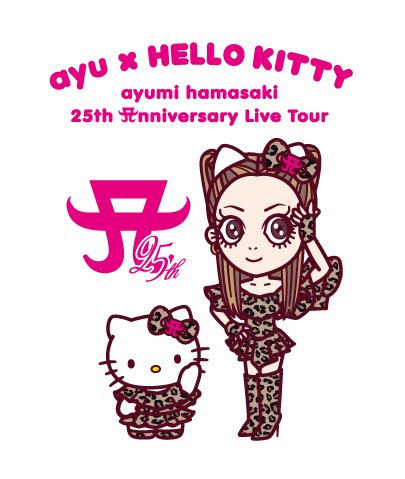 浜崎あゆみ 25周年 ayu × Hello Kittyあゆぱんグッズ3点セット-