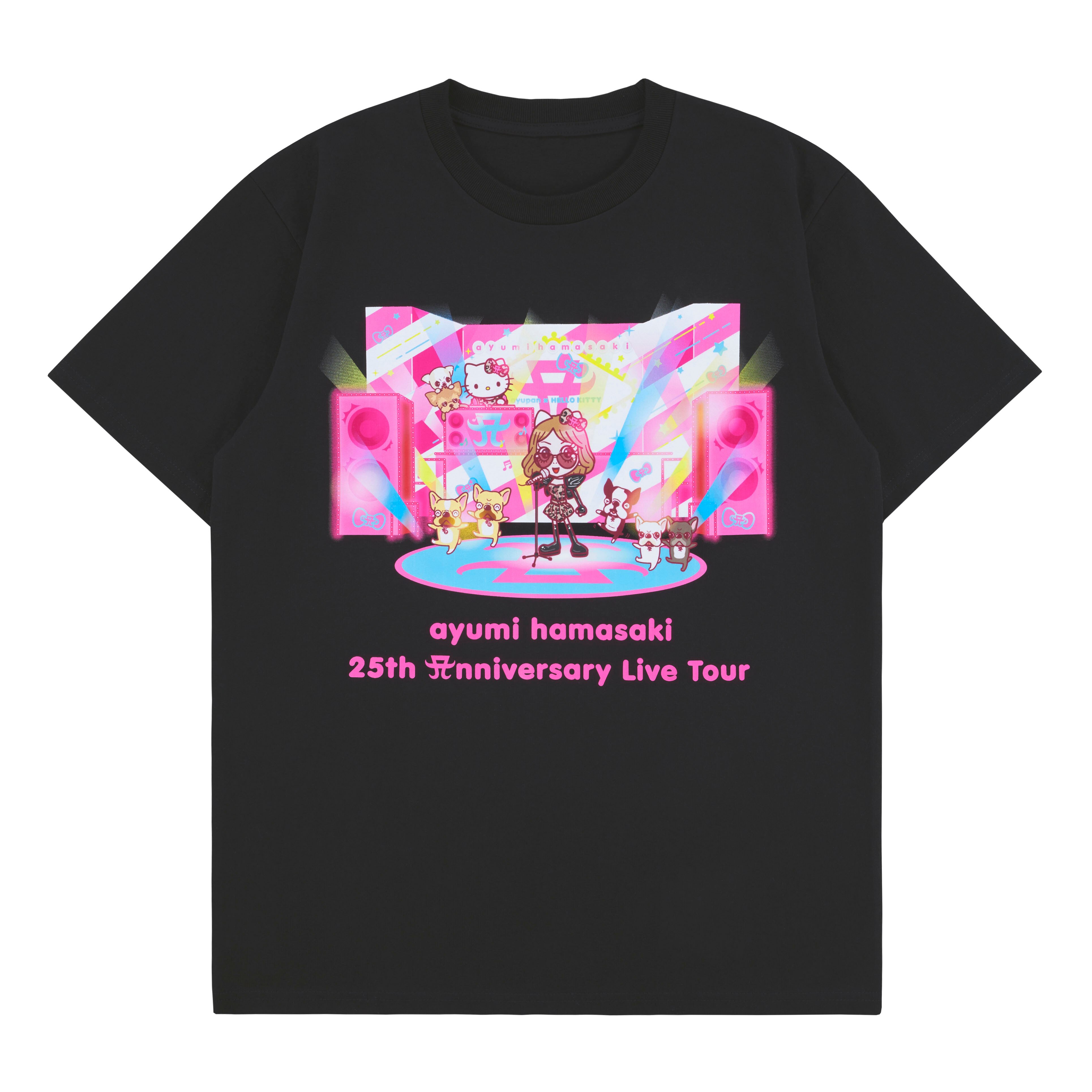 上品な 浜崎あゆみ 25th Anniversary Live Tour Tシャツ