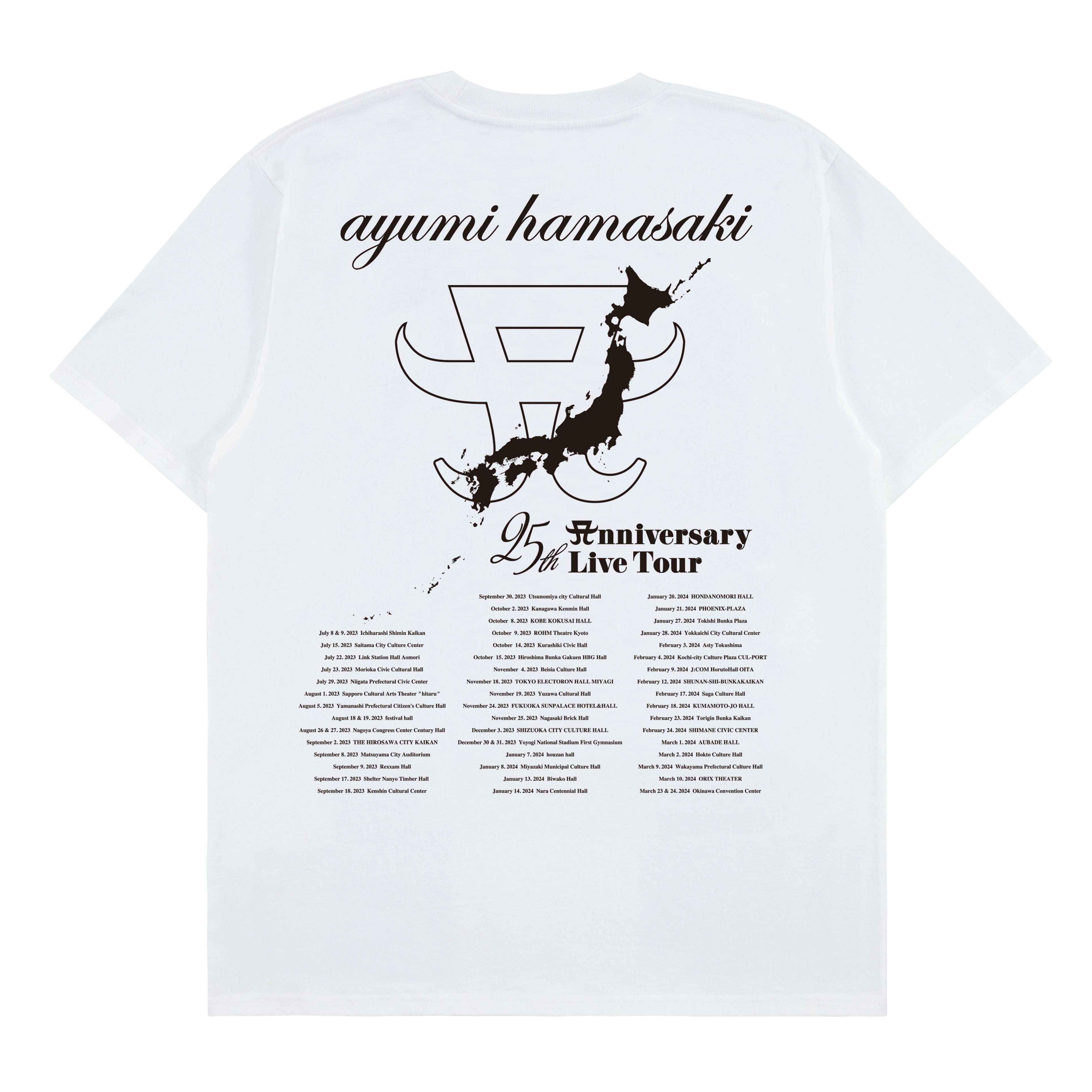 ayumi hamasaki 25th Anniversary Live Tour」オフィシャル