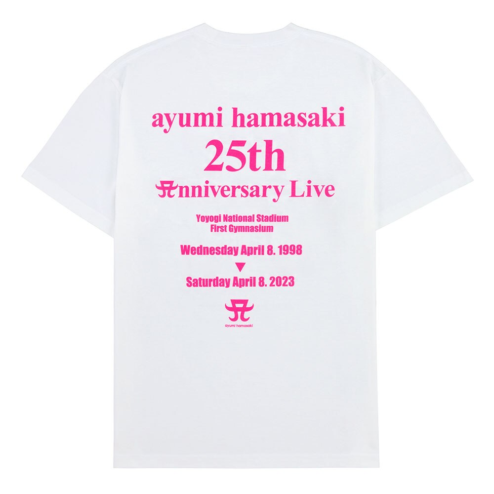 浜崎あゆみ　25th Anniversary LIVE 限定Tシャツ