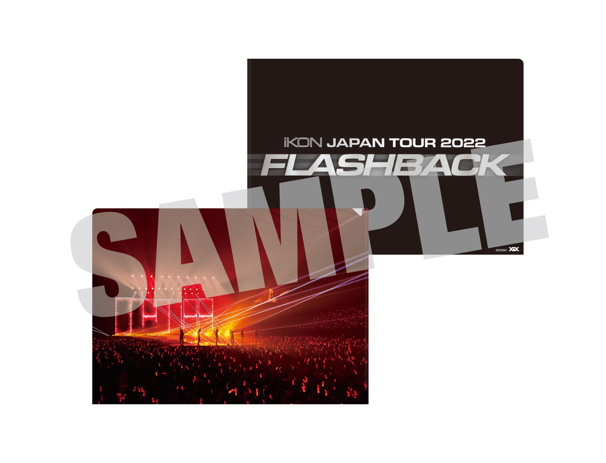 【未再生】iKON FLASHBACK コンサートDVD 初回限定　ポストカード