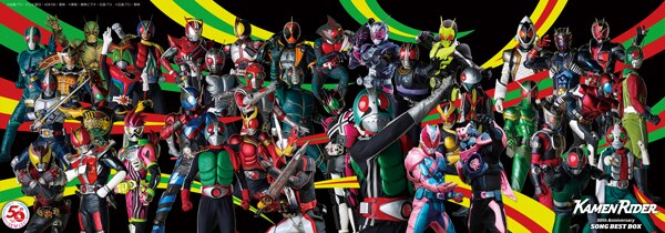 仮面ライダー 50th Anniversary CD 全形態ジャケット公開！ - NEWS 