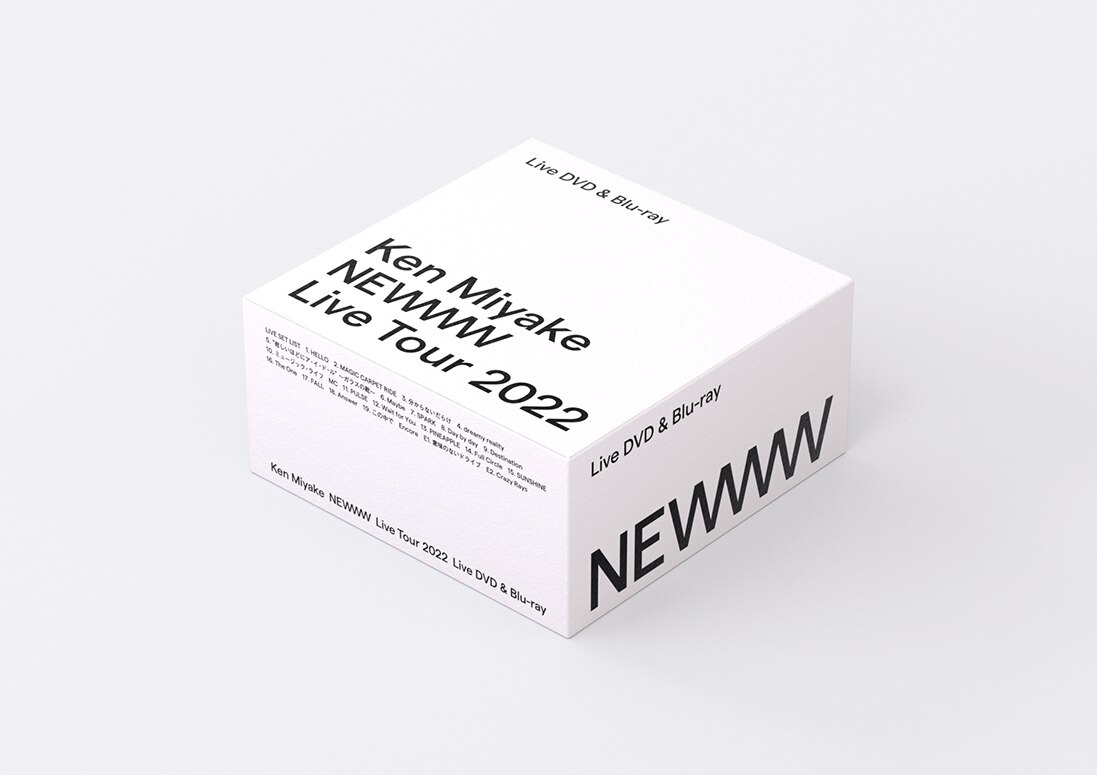 メール便不可】 DVD盤】Ken Miyake NEWWW Live Tour 2022 ミュージック