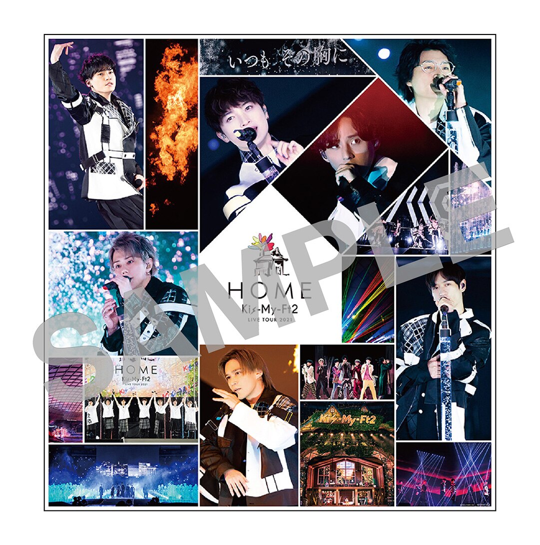 LIVE DVD & Blu-ray『LIVE TOUR 2021 HOME』 | Kis-My-Ft2｜MENT RECORDING