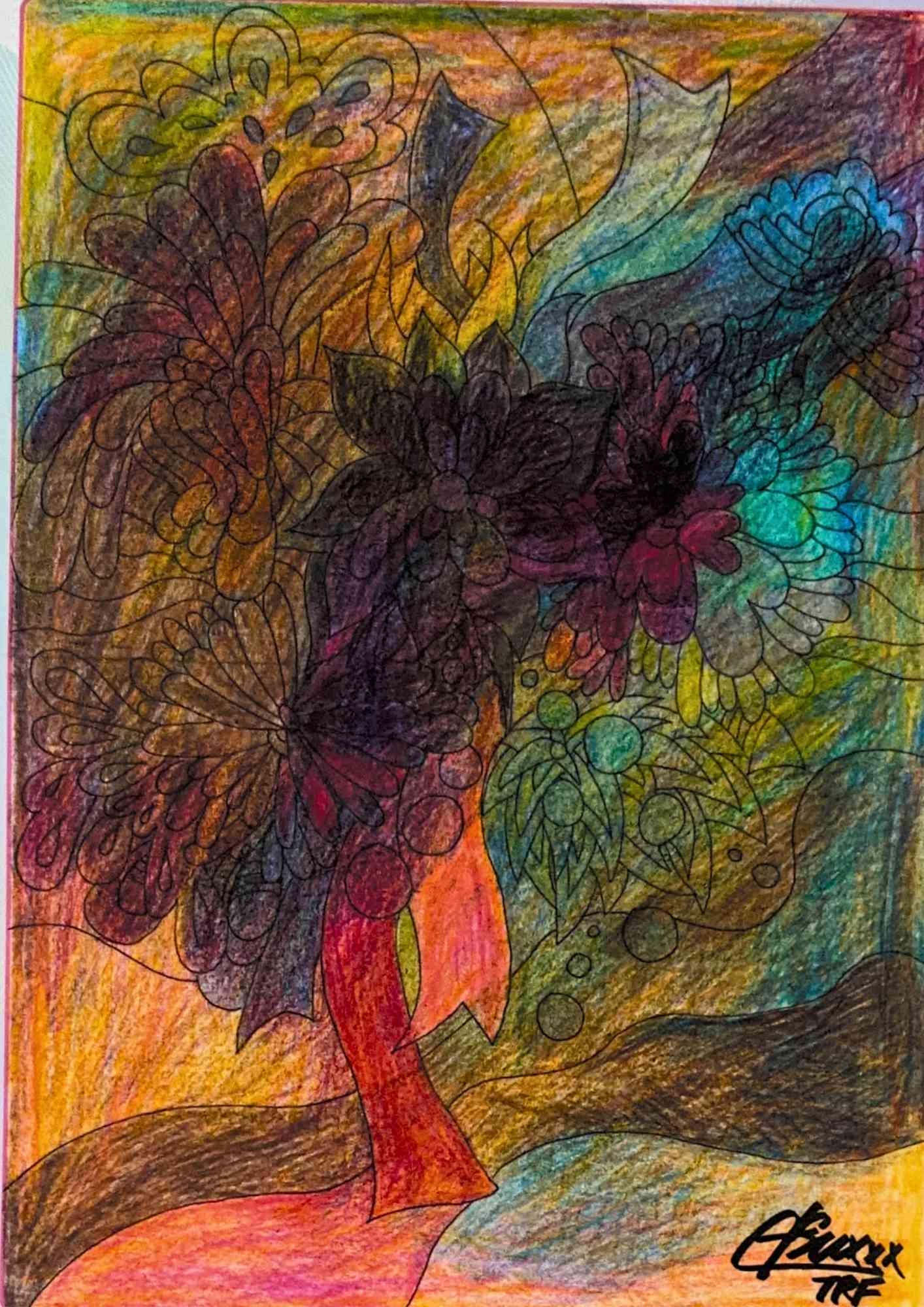 The beautiful footprints have disappeared