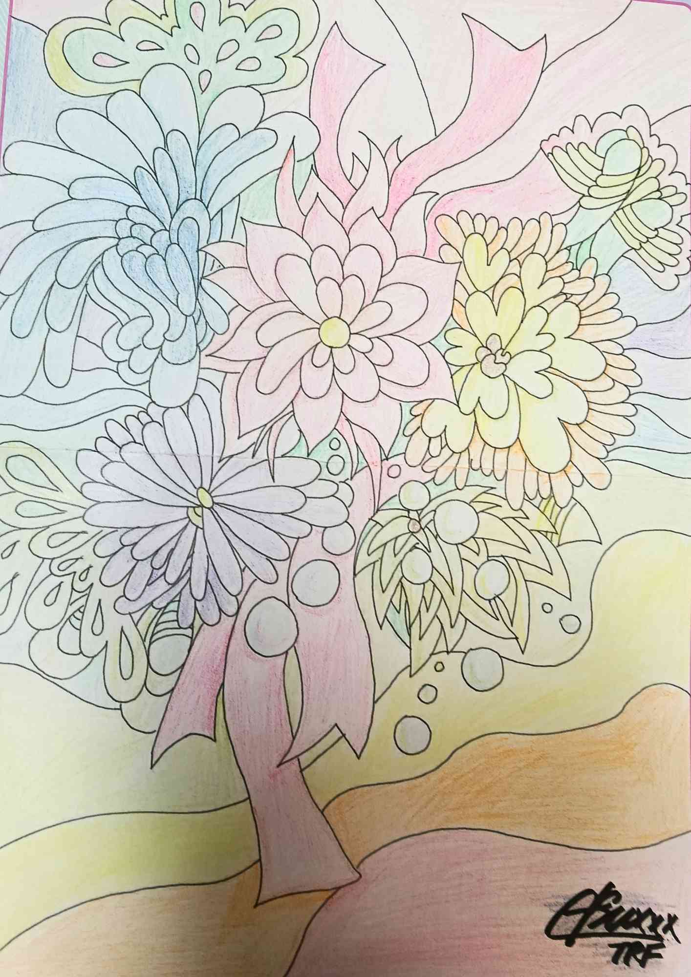 愛のこもった花束