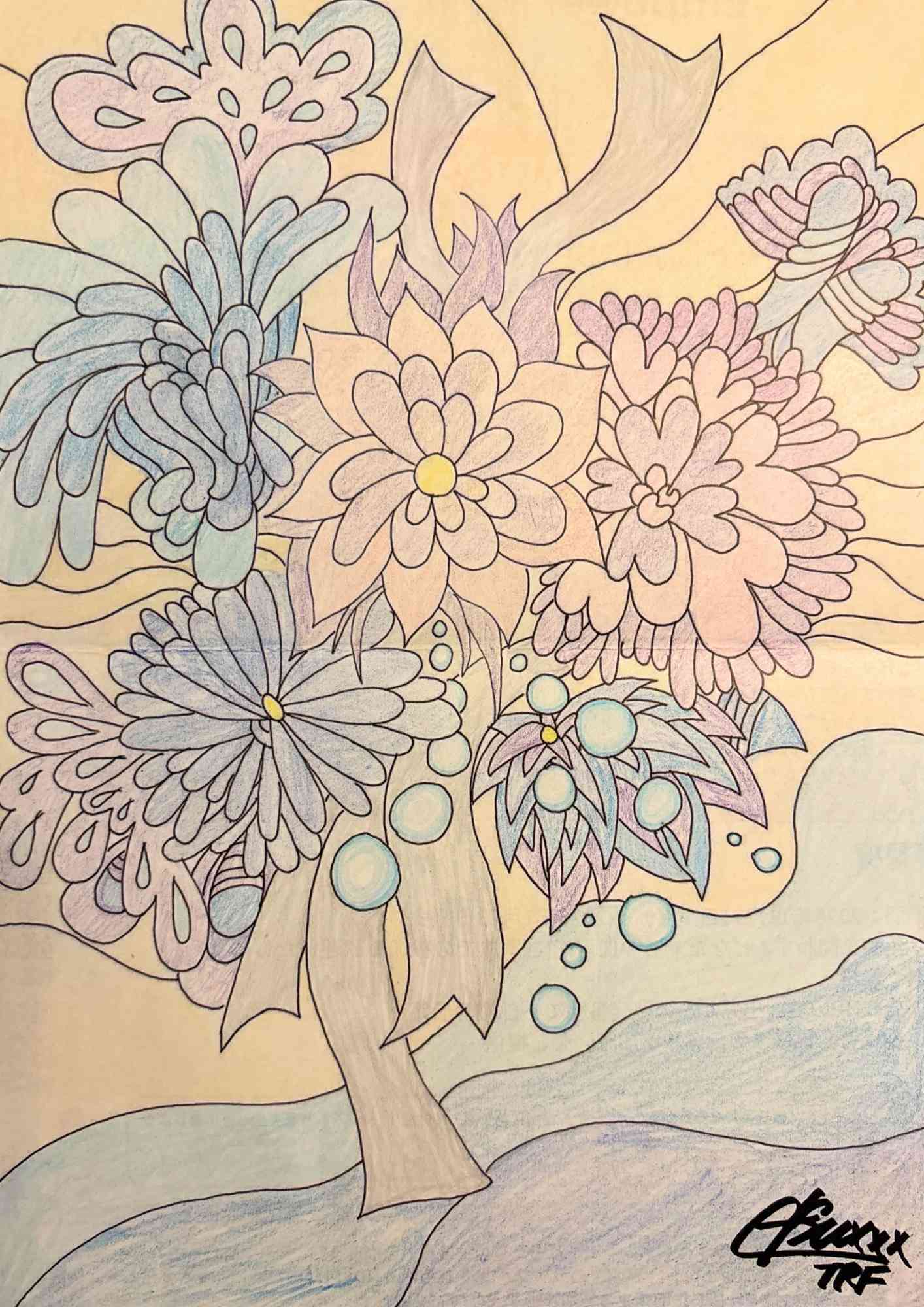 海でのブーケトス