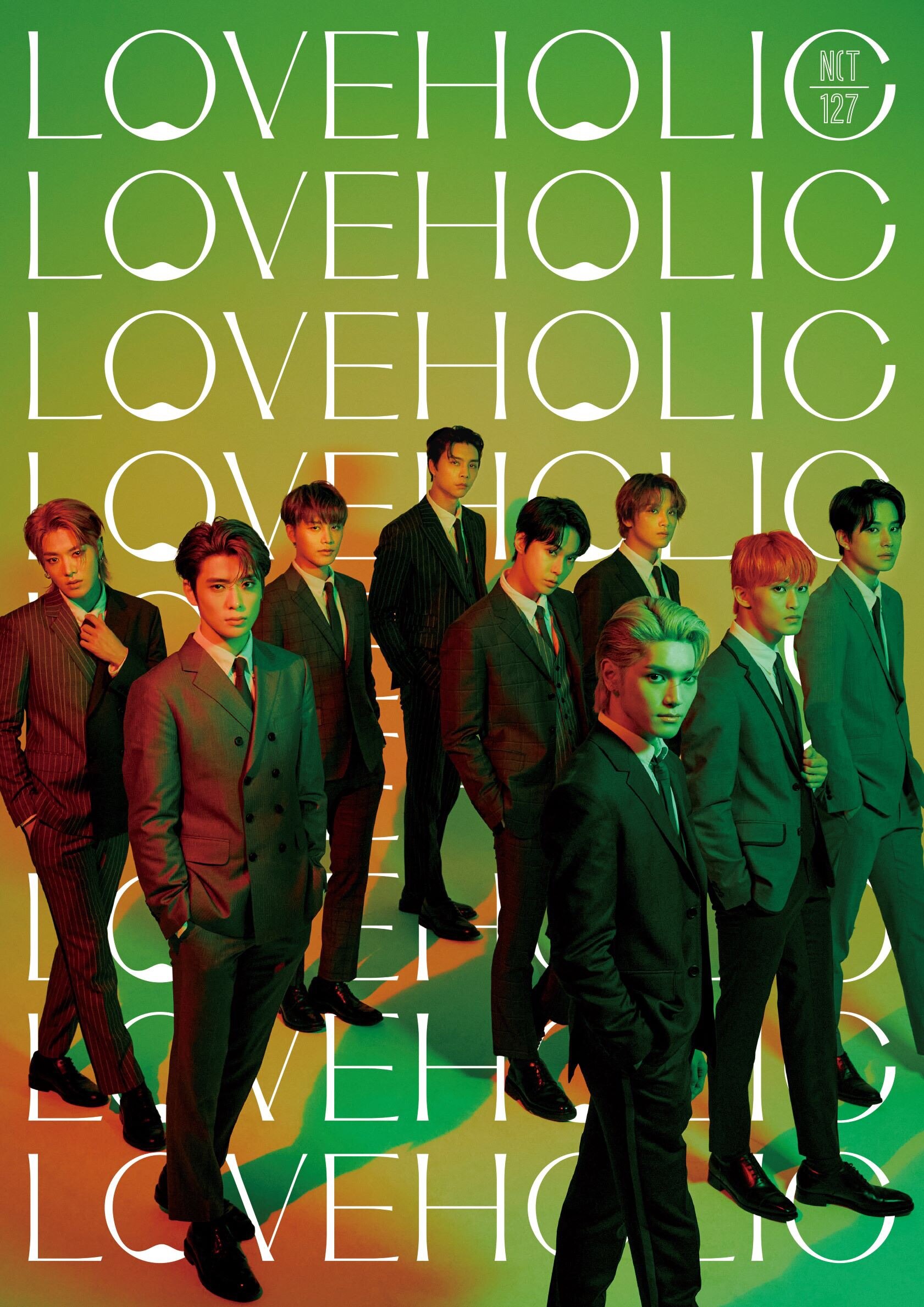 NCT127 全員 直筆サイン ポスター LOVE HOLIC ラブホリ CD K-POP