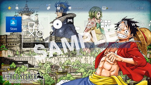サントラアルバム One Piece World Seeker の封入特典の Playstation 4専用オリジナルテーマを公開 News One Piece ワンピース Dvd公式サイト