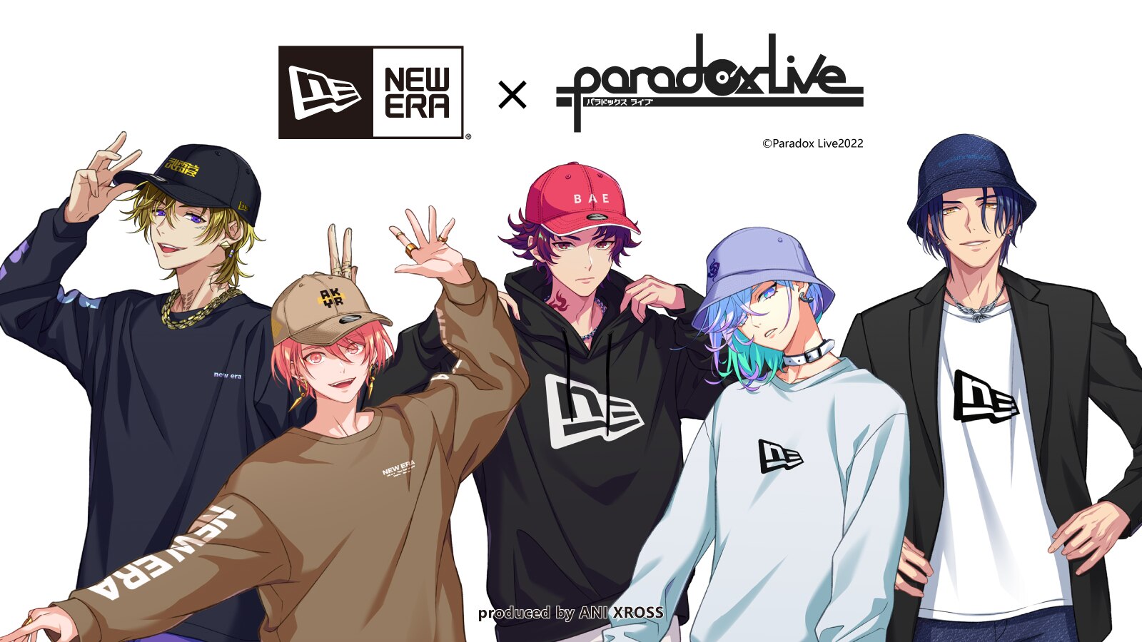 NEW ERA】コラボ『Paradox Live × NEW ERA』第一弾collaboration発表 