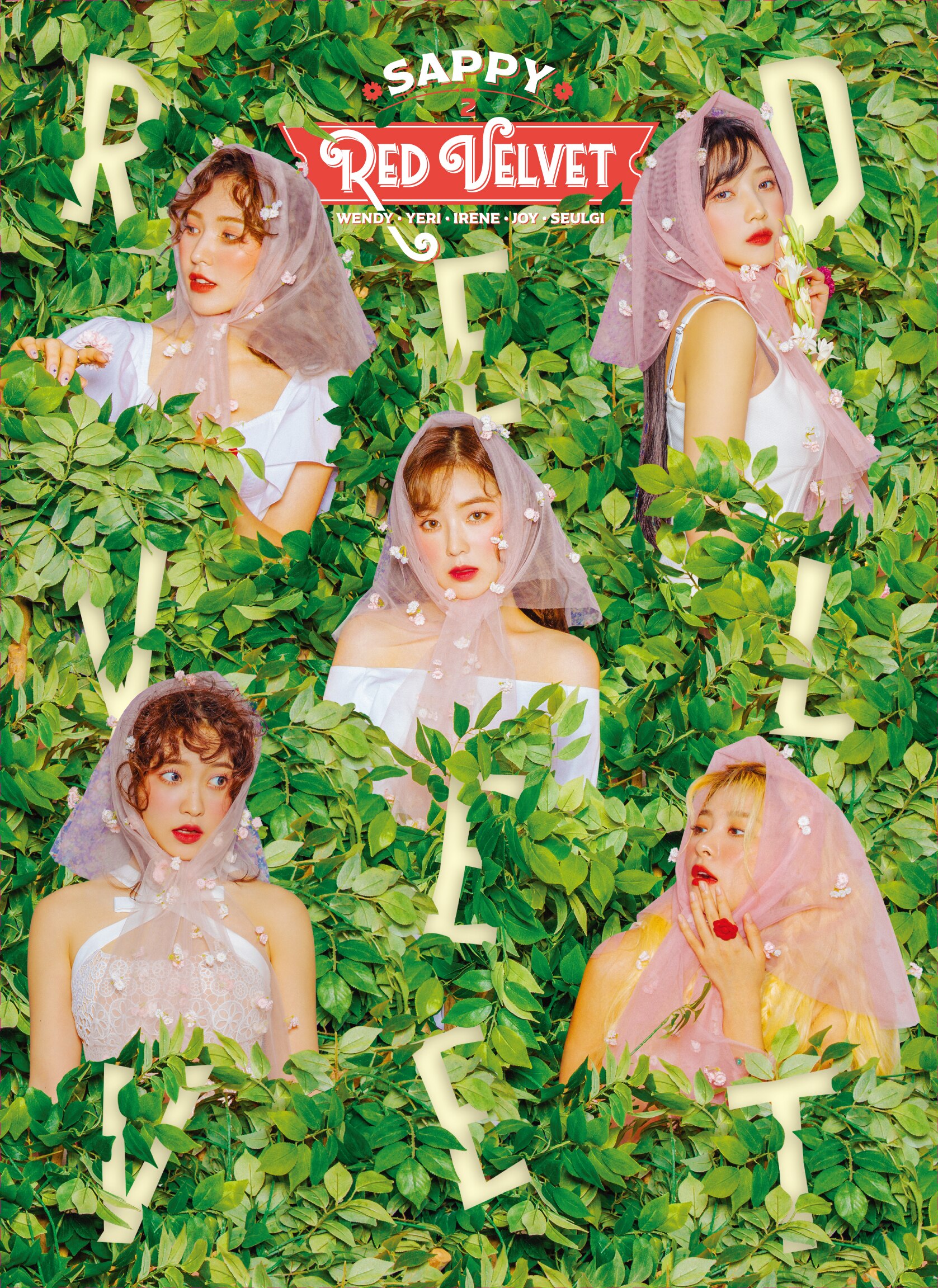 ジャケット写真公開！＞Red Velvet JAPAN 2nd mini ALBUM「SAPPY」2019 