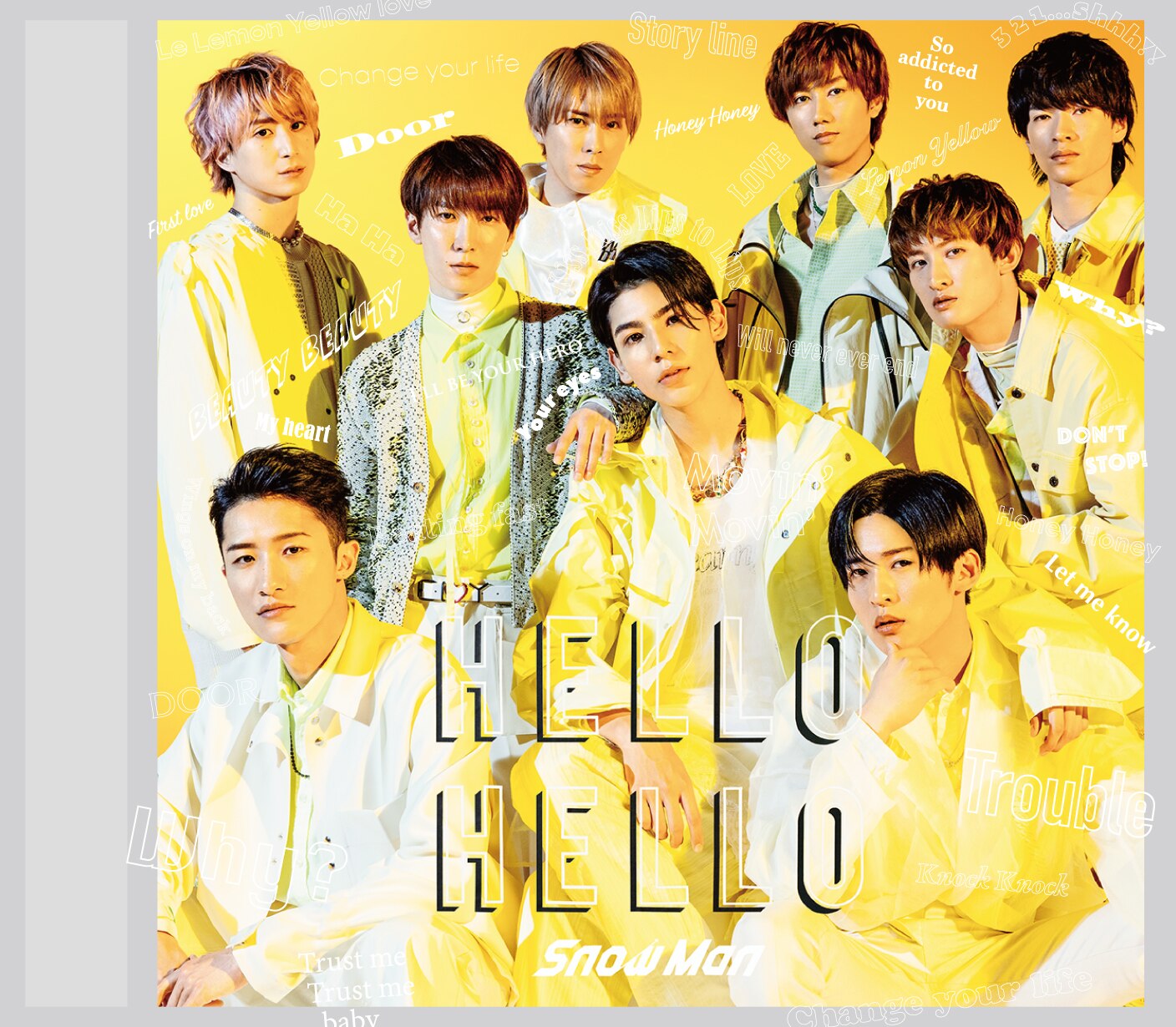 4th Single「HELLO HELLO」 - DISC | Snow Man｜MENT RECORDING