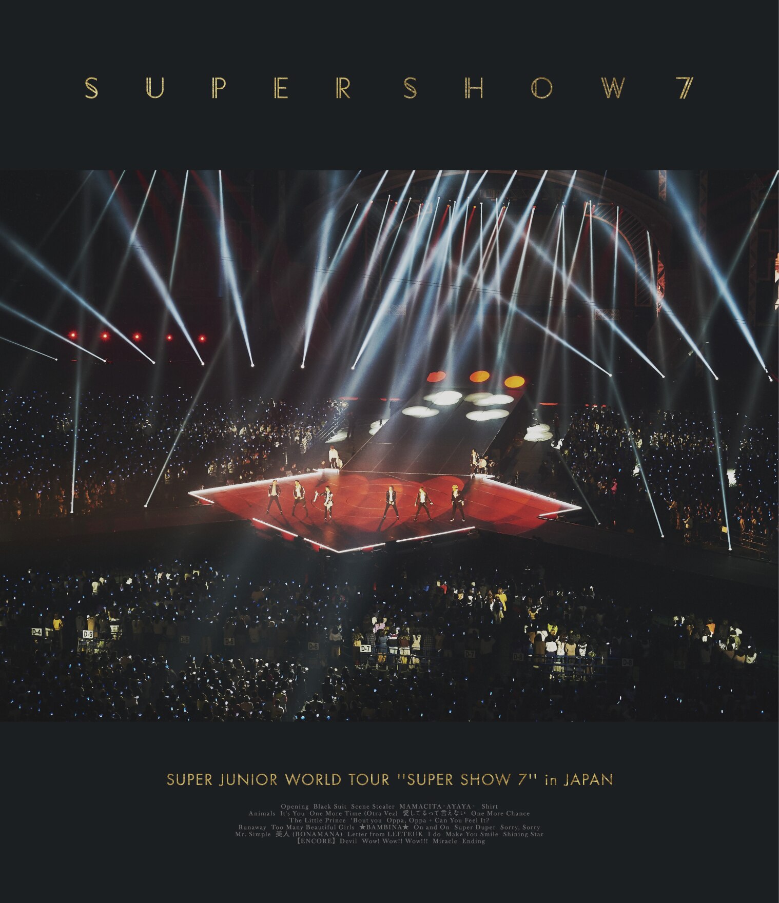 2019年3月6日（水）リリースSUPER JUNIOR LIVE DVD & Blu-ray 