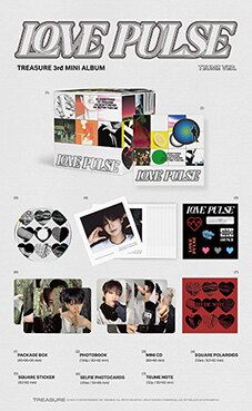 treasure シリアルコード TREASURE 3rdミニアルバム『LOVE PULSE』で2025年9月カムバ決定