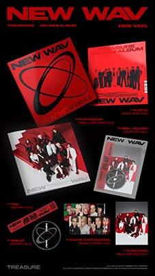 TREASURE 4th MINI ALBUM [NEW WAV] リリース決定！！日本限定で応募