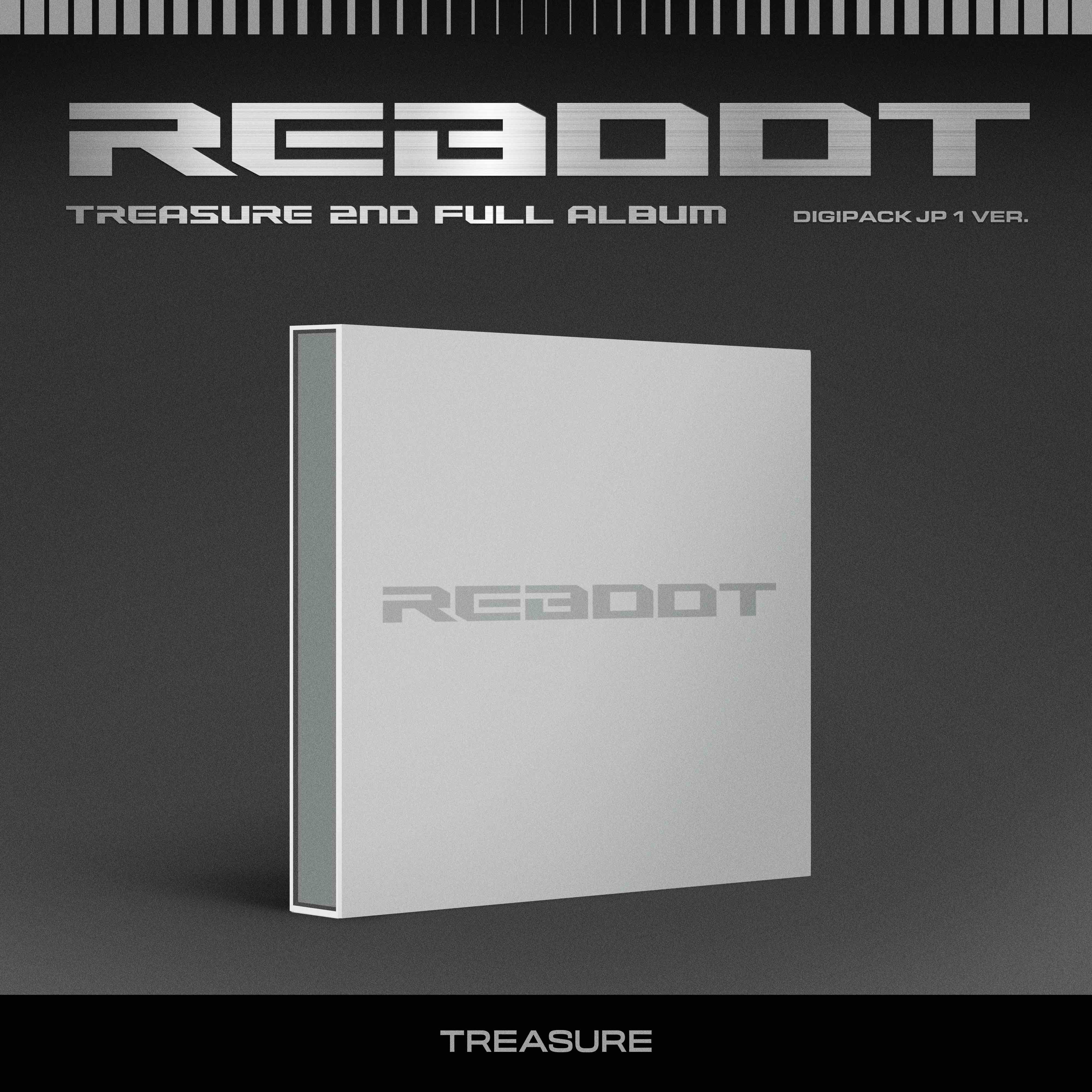 2023年7月28日(金)リリース、TREASURE 2nd Album『REBOOT』DIGIPACK 