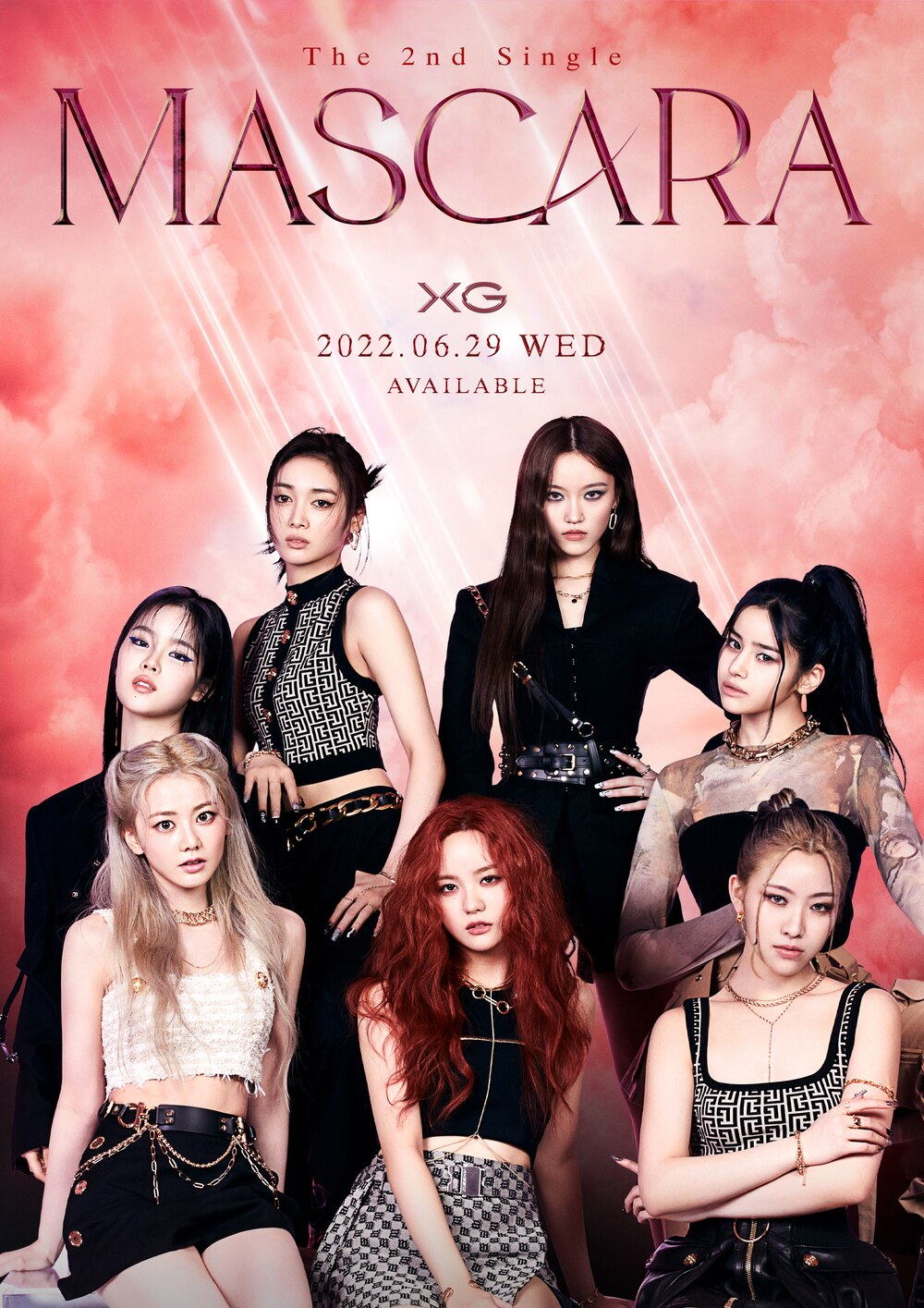 XG's 2nd Single 'MASCARA' is Available on 2022.06.29 Wed - NEWS 