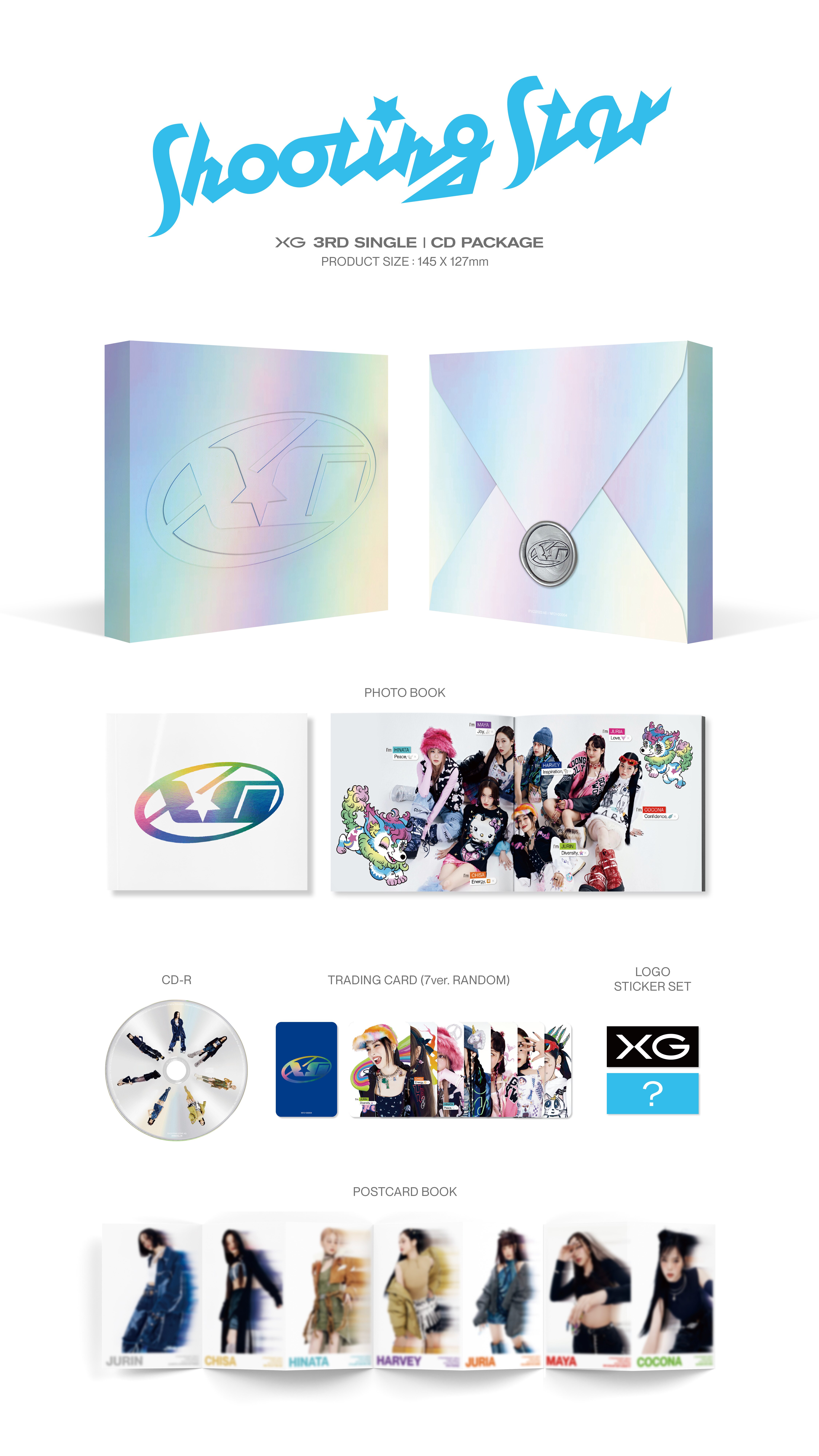 SHOOTING STAR' CD BOX sets are now available! - NEWS | XG 
