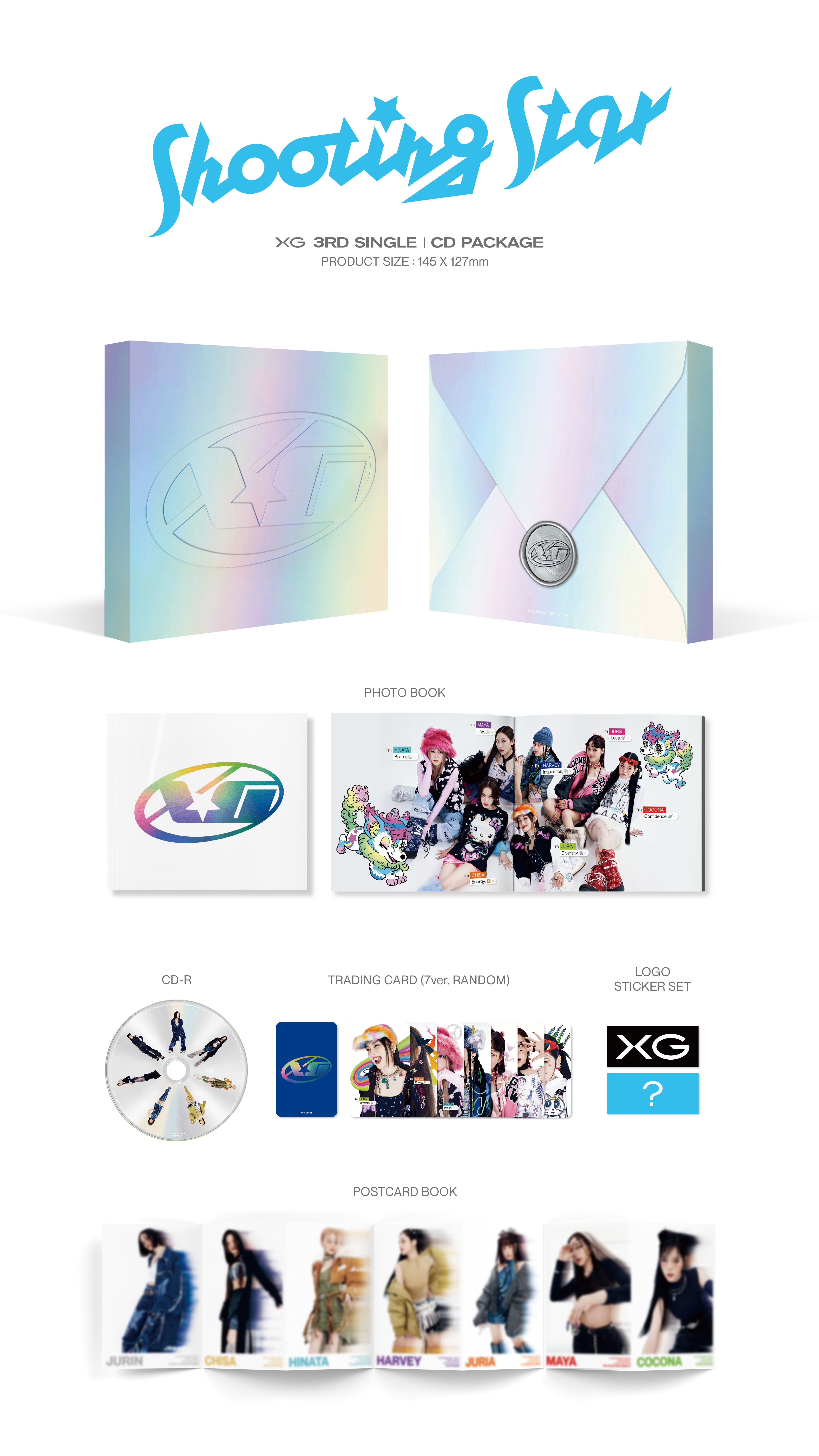 SHOOTING STAR' CD BOX sets are now available! - NEWS | XG