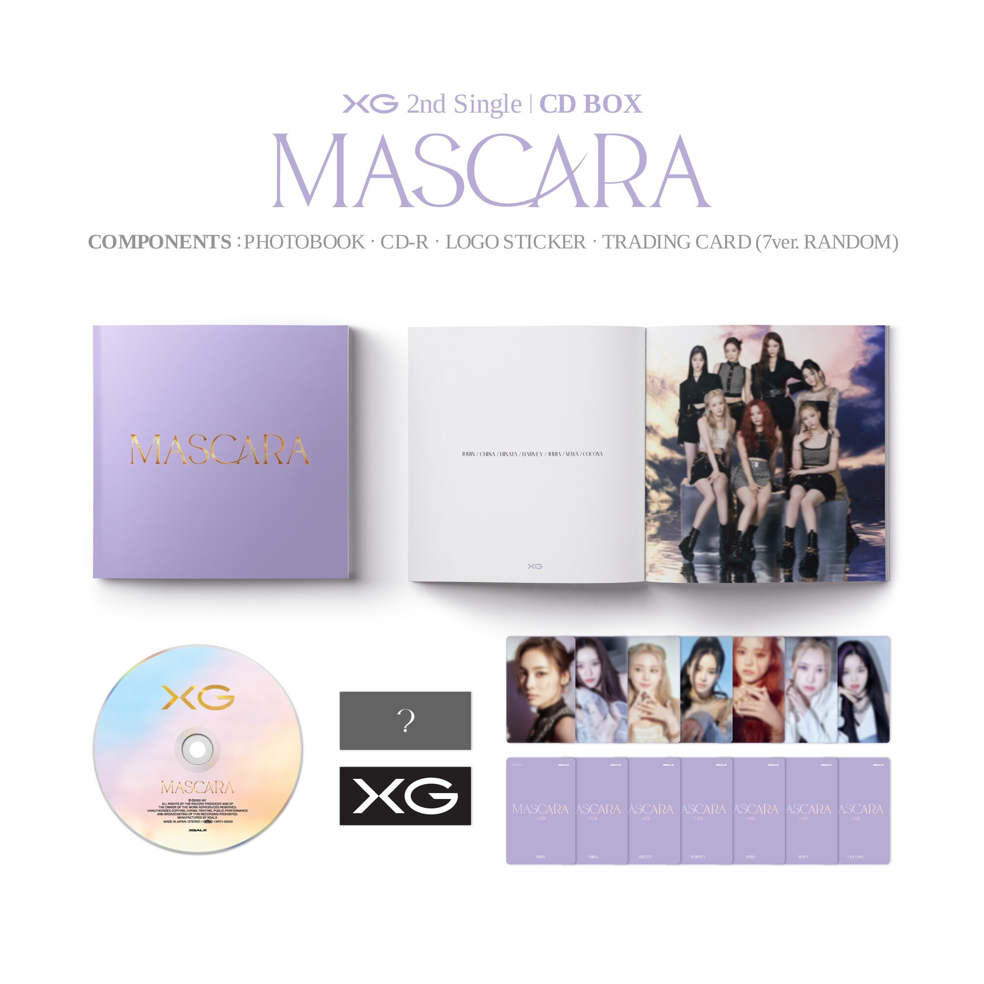 大人気☆ XG MASCARA XG shooting star CDセット トレカ付き - 通販