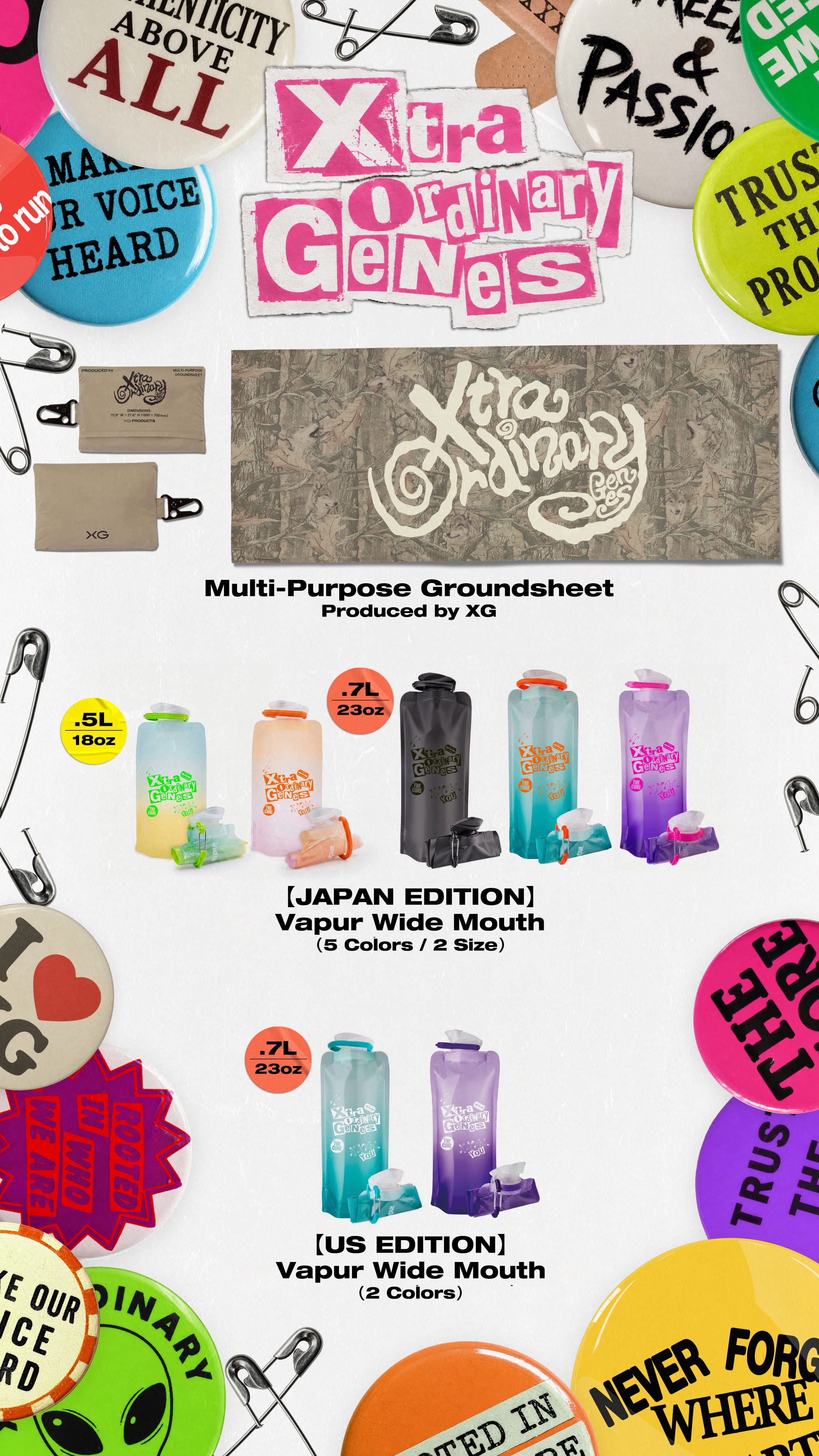 New Release】XG OFFICIAL MERCHANDISE “Festival Collection'26”の